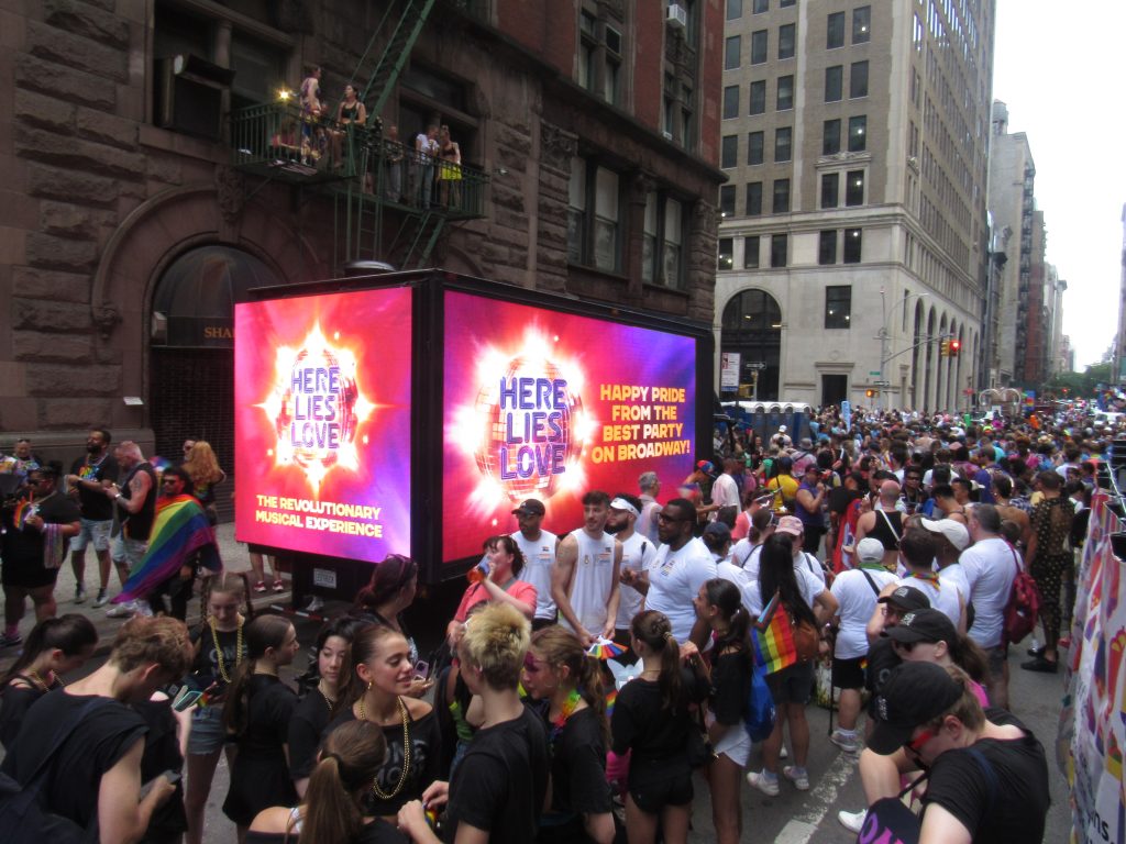 LED Truck Advertising In NYC