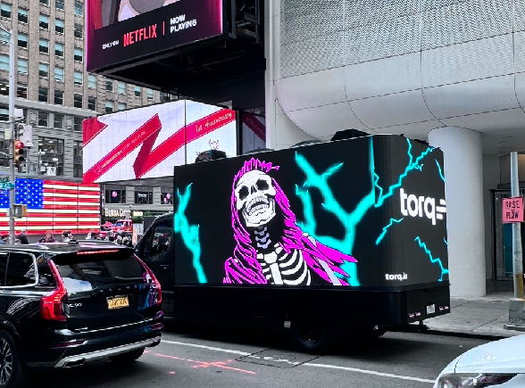 LED Truck Advertising NYC