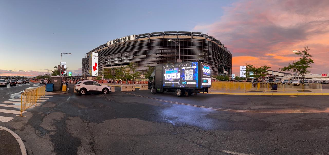 LED Truck Advertising In NYC